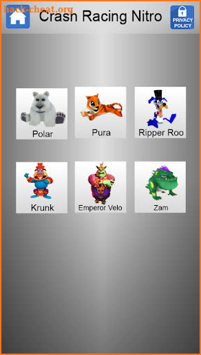 Crash Racing Nitro Characters Guide screenshot