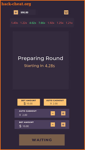 Crash Rocket Gambling screenshot