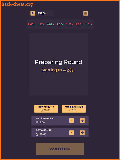 Crash Rocket Gambling screenshot