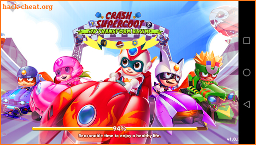 Crash Supercoot - Car Transform Racing screenshot