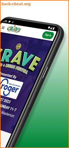 Crave food + music Festival screenshot