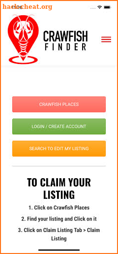 Crawfish Finder screenshot