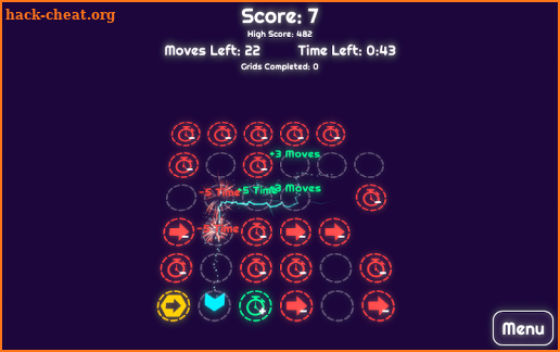 CrawlHack - A Navigational Strategy / Puzzle Game screenshot