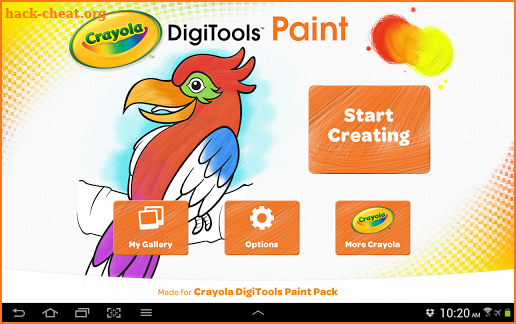 Crayola DigiTools Paint screenshot