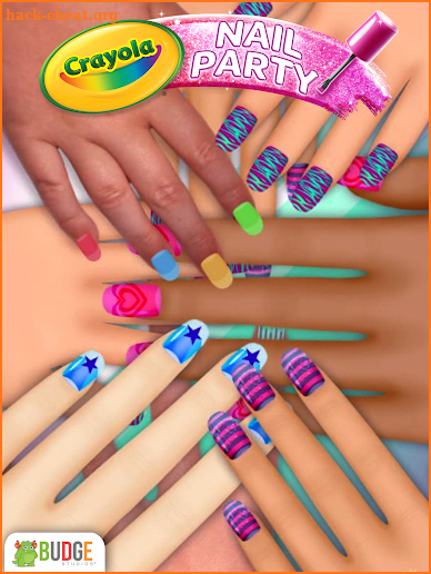Crayola Nail Party: Nail Salon screenshot