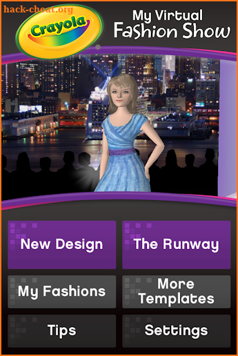 Crayola Virtual Fashion Show screenshot