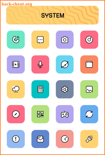 Crayon Adaptive IconPack screenshot