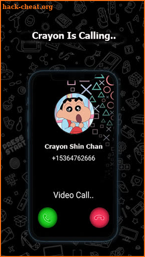 Crayon Shin Chan Video Call screenshot