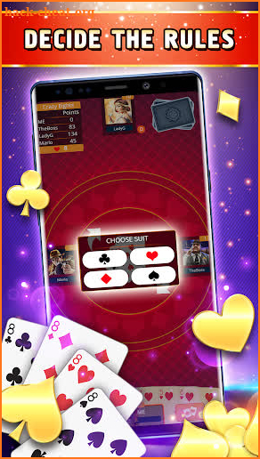 Crazy 8 Offline - Single Player Card Game screenshot