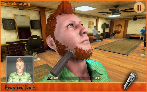 Crazy Barber shop Hair simulator Game screenshot