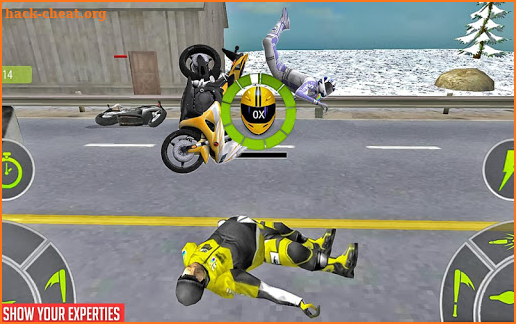 Crazy Bike attack Racing New: motorcycle racing screenshot
