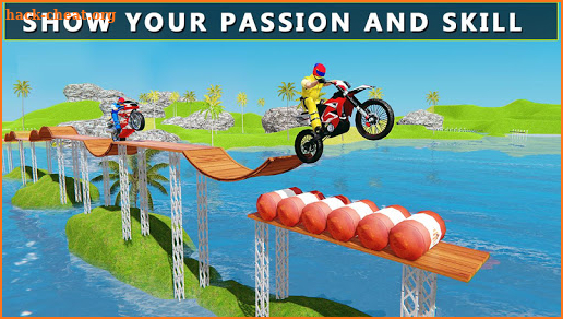 Crazy Bike Racing Stunt 3D 2 screenshot