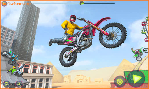 Crazy Bike Racing Stunt Game screenshot