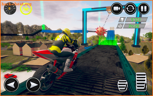 Crazy Bike Stunts Rider : Extreme Bike Race Games screenshot