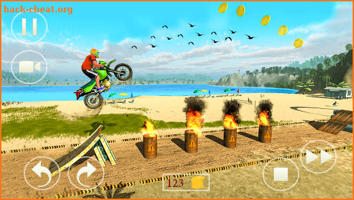 Crazy Biker Extreme Challenge Sky Stunt 3D screenshot