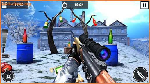 Crazy Bottle Gun Shoot 3D- Master Shooter Shooting screenshot