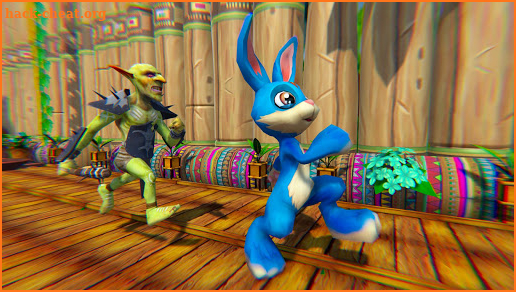 Crazy Bunny Dash Run - Bunny Rabbit Game screenshot