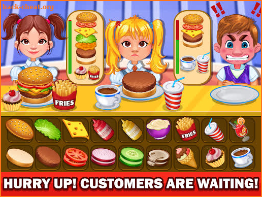 Crazy Burger Shop: Fast Food Cooking Restaurant screenshot