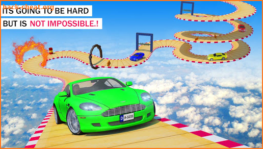 Crazy Car & Impossible Track Racing Ramp Car Stunt screenshot