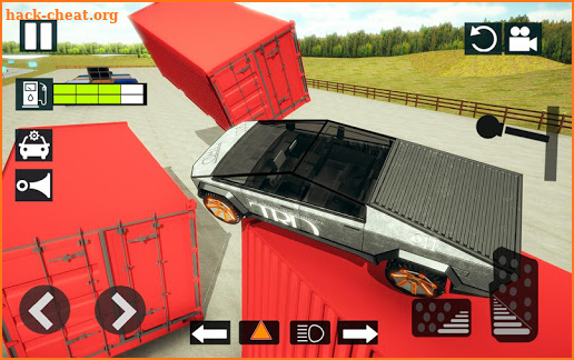 Crazy Car Driving & City Stunts: CYBERTRUCK screenshot