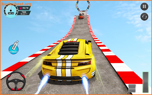 Crazy Car Driving Games: 3D Ramp Car Racing Games screenshot