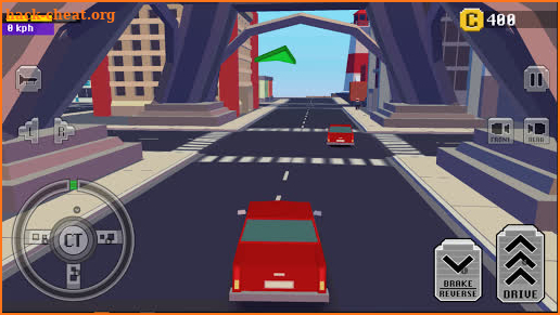 Crazy Car: Fast Driving In Town screenshot