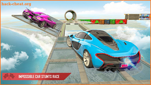 Crazy Car Stunts 3D : Mega Ramp Stunt Car Games screenshot