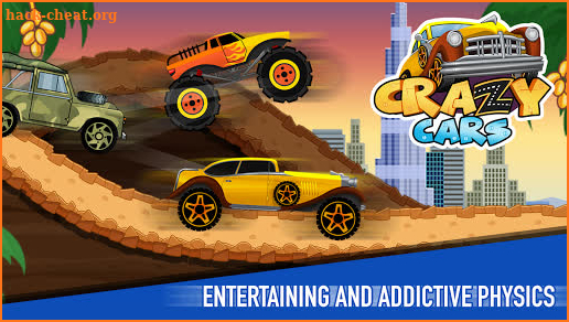 Crazy Cars: Downhill Action screenshot