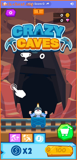 Crazy Caves screenshot