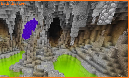 Crazy Caves – Caves & Cliffs Addon Minecraft PE screenshot