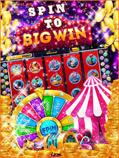 Crazy Circus Party Slots screenshot