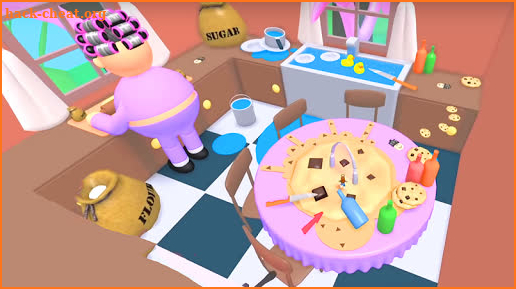 Crazy Cookie Swirl Rbx Obby Escape Girl mod screenshot