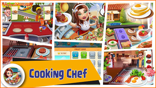 Crazy Cooking🍟🍕 Chef Craze Kitchen Cooking Game screenshot