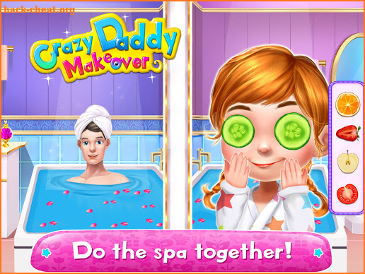 Crazy Daddy Makeover: Spa Day with Dad screenshot
