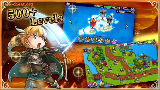 Crazy Defense Heroes: Tower Defense Strategy TD screenshot