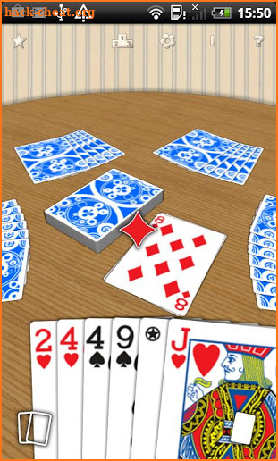 Crazy Eights free card game screenshot