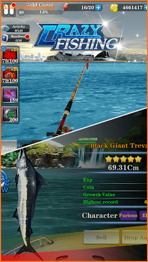 Crazy Fishing 3D screenshot