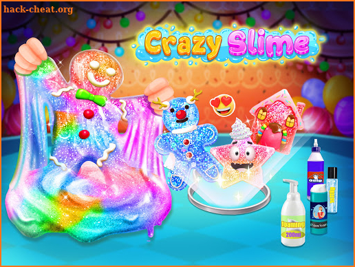 Crazy Fluffy Slime - Glitter Slime screenshot