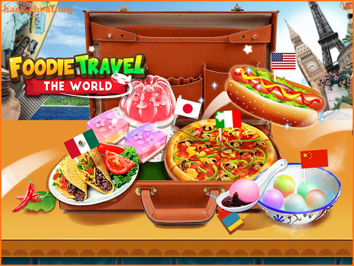 Crazy Foods Cooking: World Travel ❤Make Food Games screenshot