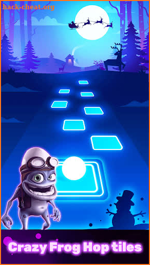 Crazy Frog EDM Hop Tiles Game screenshot