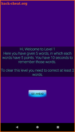 Crazy Fun Words - Memory Game screenshot