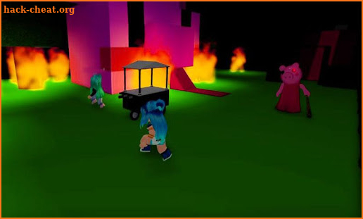 Crazy Funneh Cake - Escape Piggy Clowny Craft Mod screenshot