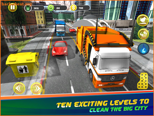 Crazy Garbage Truck Simulator screenshot