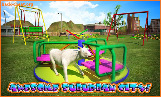 Crazy Goat in Town 3D screenshot
