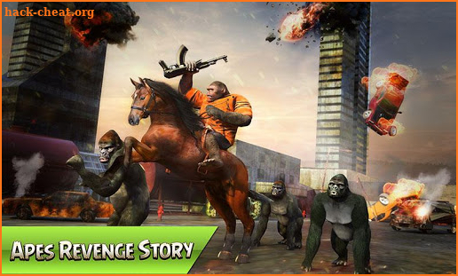 Crazy Gorilla Smash City Attack Prison Escape Game screenshot