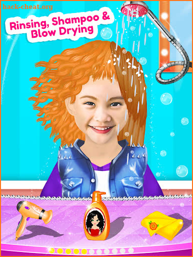 Crazy Hair Salon Game screenshot