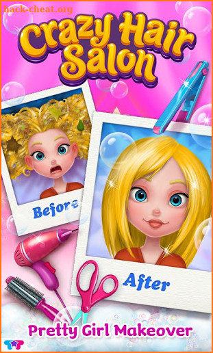 Crazy Hair Salon-Girl Makeover screenshot
