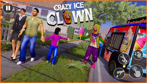 Crazy Ice Scream Clown Games 2 screenshot