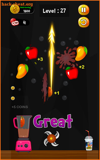 Crazy Juice Fruit Master:Fruit Slasher Ninja Games screenshot