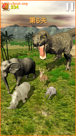 Crazy Jurassic Dinosaur War screenshot